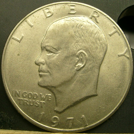 1971-Eisenhower-Dollar-With-Reverse-Doublin